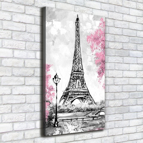 Canvas wall art Eiffel Paris tower