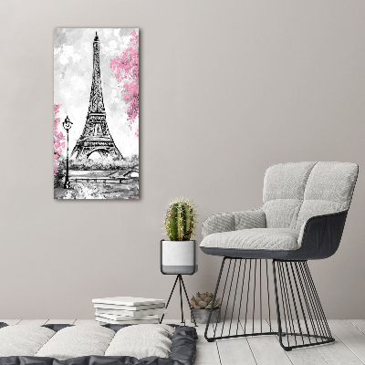 Canvas wall art Eiffel Paris tower