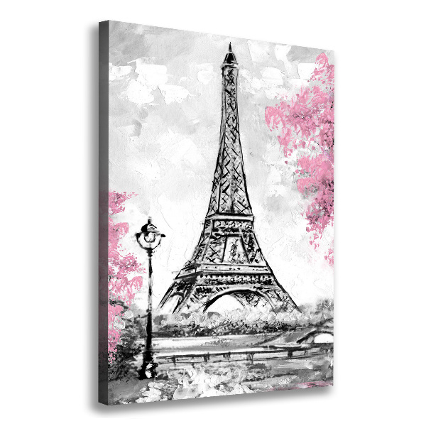 Canvas wall art Eiffel Paris tower