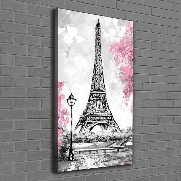 Canvas wall art Eiffel Paris tower