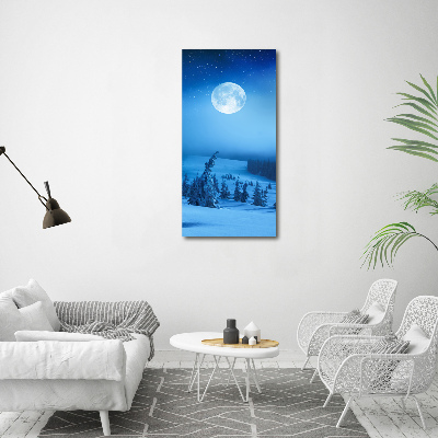 Canvas print Full moon