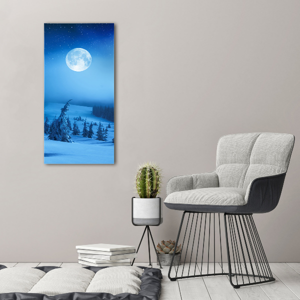 Canvas print Full moon