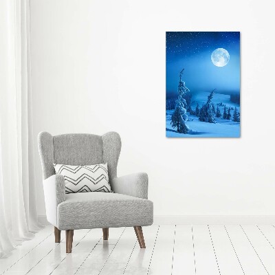 Canvas print Full moon