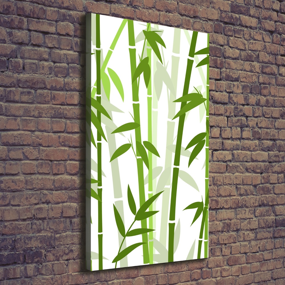 Canvas wall art Bamboo