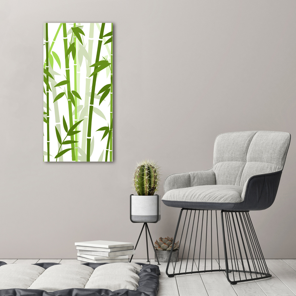 Canvas wall art Bamboo