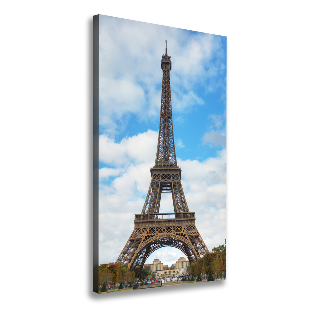 Canvas wall art Eiffel Paris tower