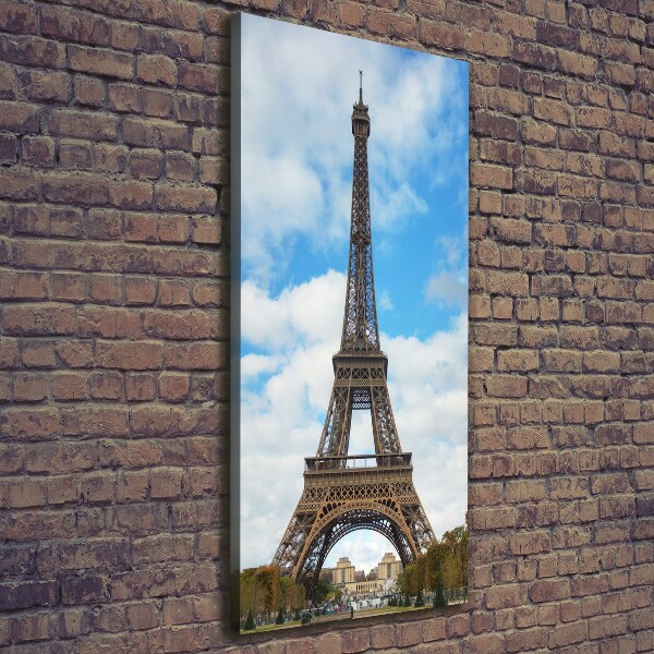 Canvas wall art Eiffel Paris tower