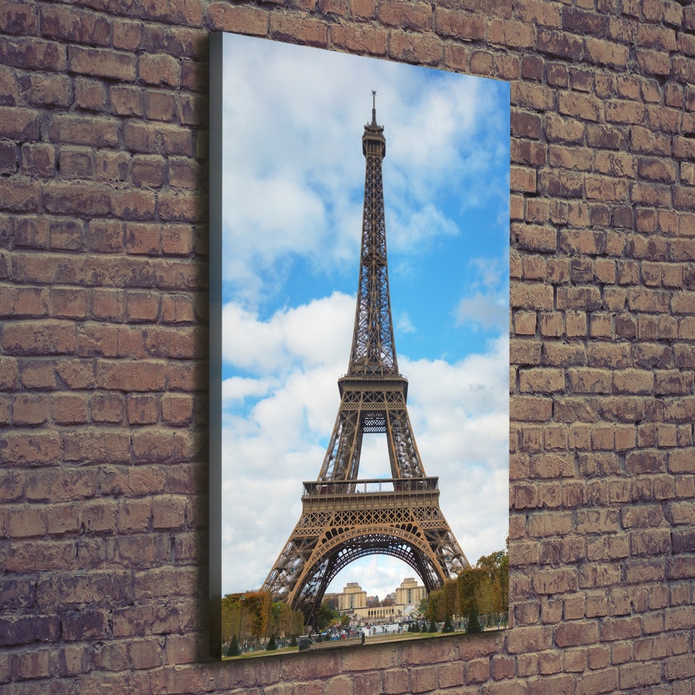 Canvas wall art Eiffel Paris tower