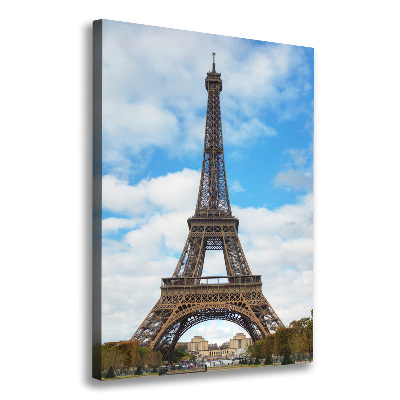 Canvas wall art Eiffel Paris tower