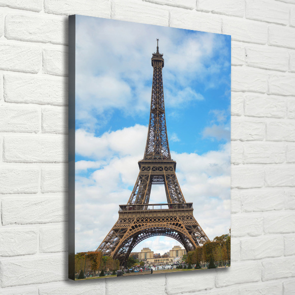 Canvas wall art Eiffel Paris tower