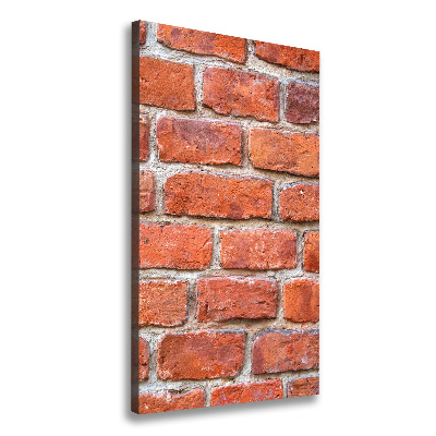 Large canvas wall art Brick wall