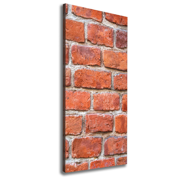 Large canvas wall art Brick wall