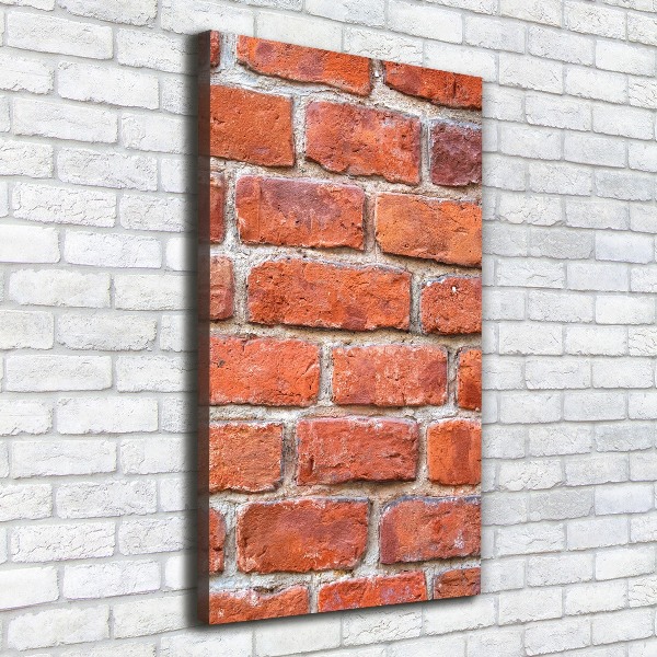 Large canvas wall art Brick wall