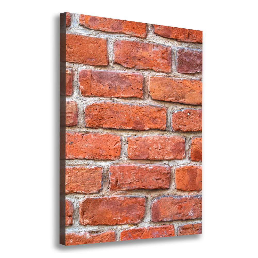 Large canvas wall art Brick wall