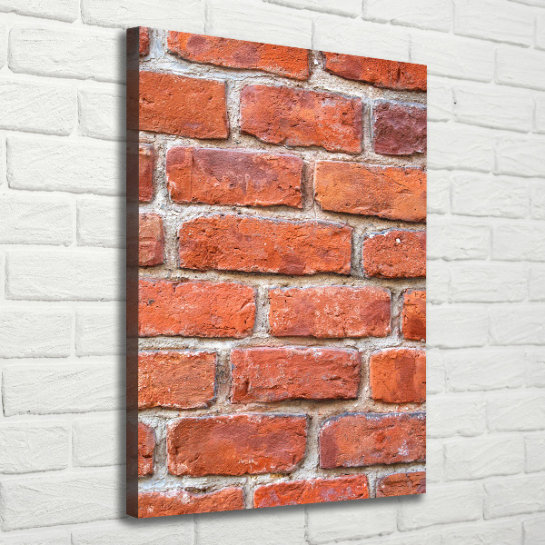 Large canvas wall art Brick wall