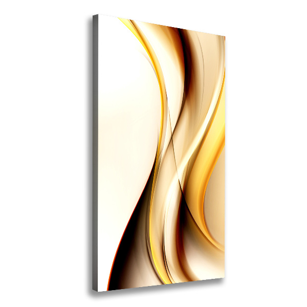 Canvas wall art Wave abstraction