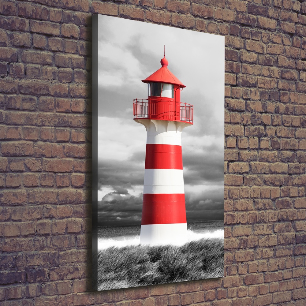 Wall art canvas large Lighthouse