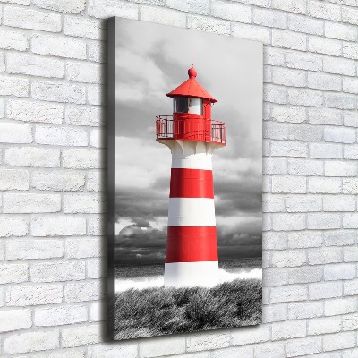 Wall art canvas large Lighthouse