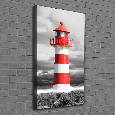 Wall art canvas large Lighthouse