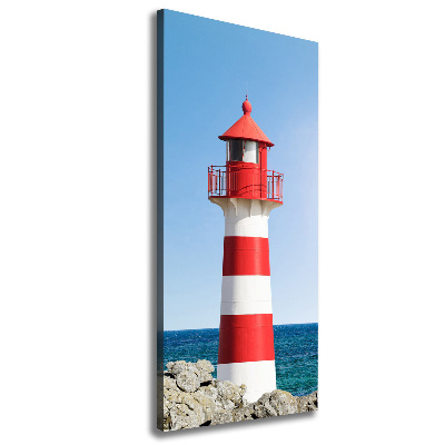 Wall art canvas large Lighthouse