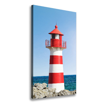 Wall art canvas large Lighthouse