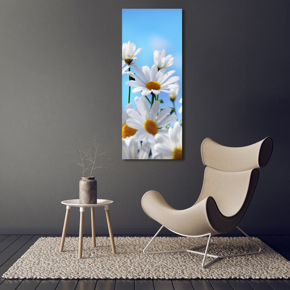 Large canvas wall art Daisy