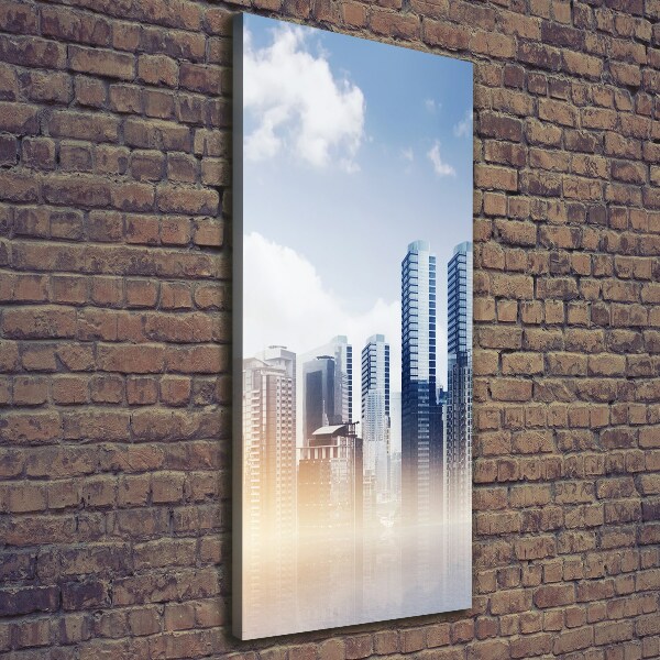 Large canvas wall art Skyscrapers