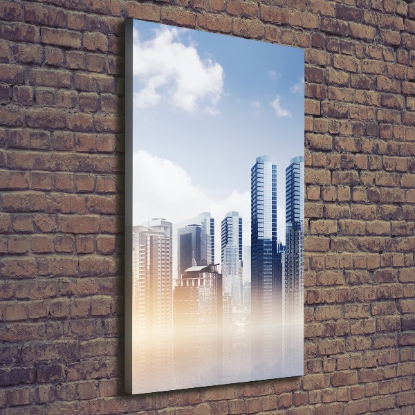 Large canvas wall art Skyscrapers