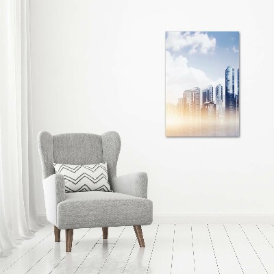 Large canvas wall art Skyscrapers