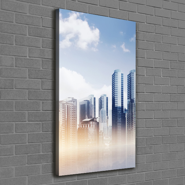 Large canvas wall art Skyscrapers