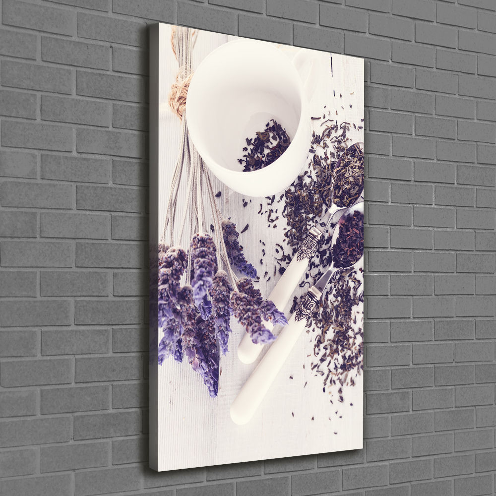 Canvas print Lavender infusion