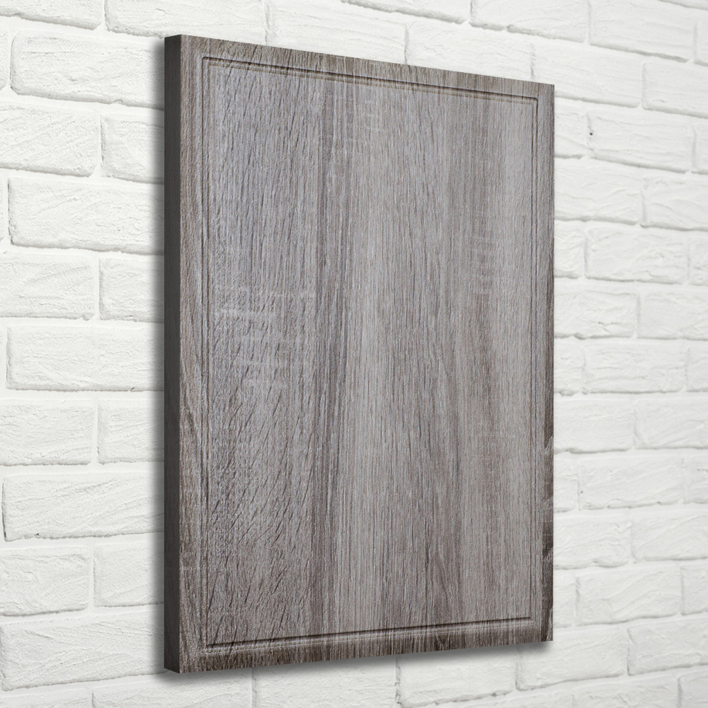 Canvas wall art Wood