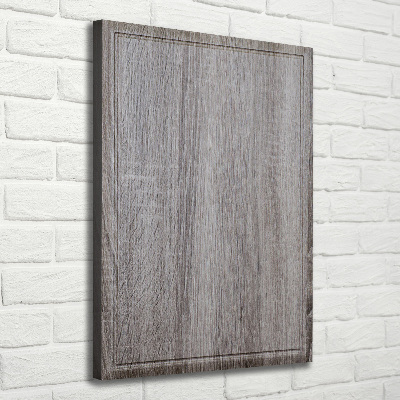 Canvas wall art Wood