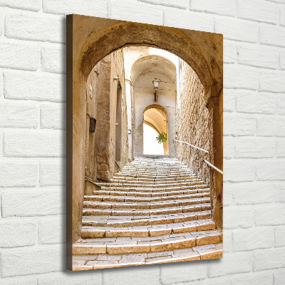 Canvas print Narrow streets