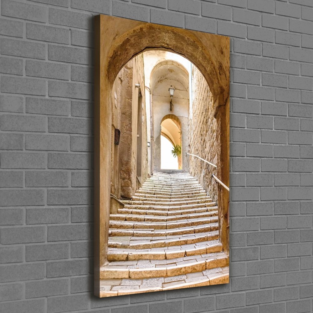 Canvas print Narrow streets