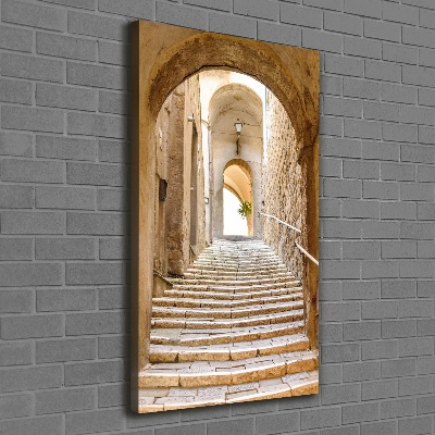 Canvas print Narrow streets