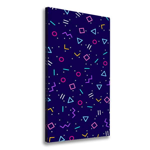 Canvas print Geometric background