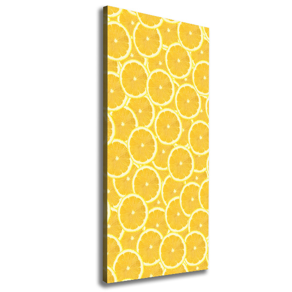 Wall art canvas Lemons