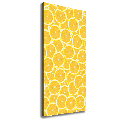 Wall art canvas Lemons