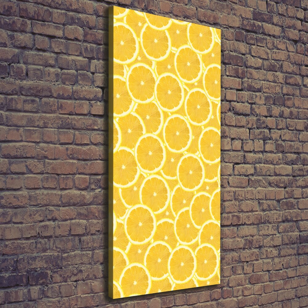 Wall art canvas Lemons