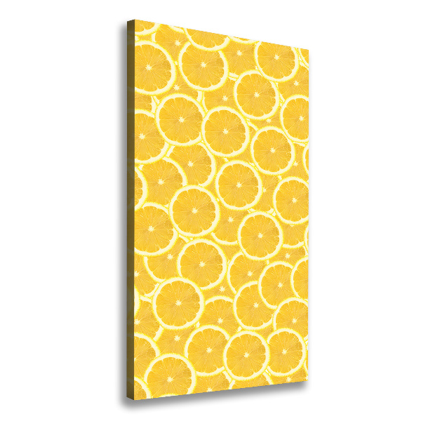 Wall art canvas Lemons