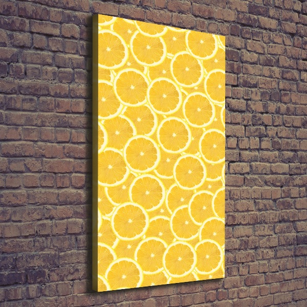 Wall art canvas Lemons