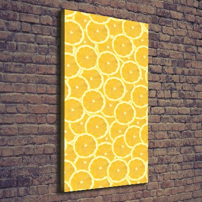 Wall art canvas Lemons