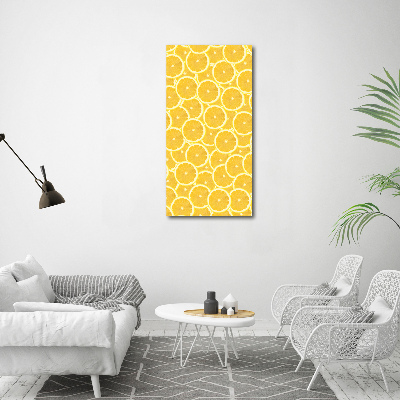 Wall art canvas Lemons