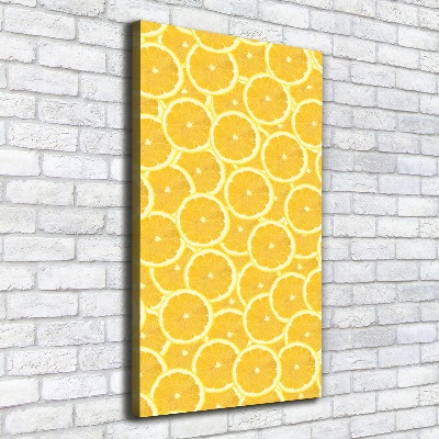 Wall art canvas Lemons