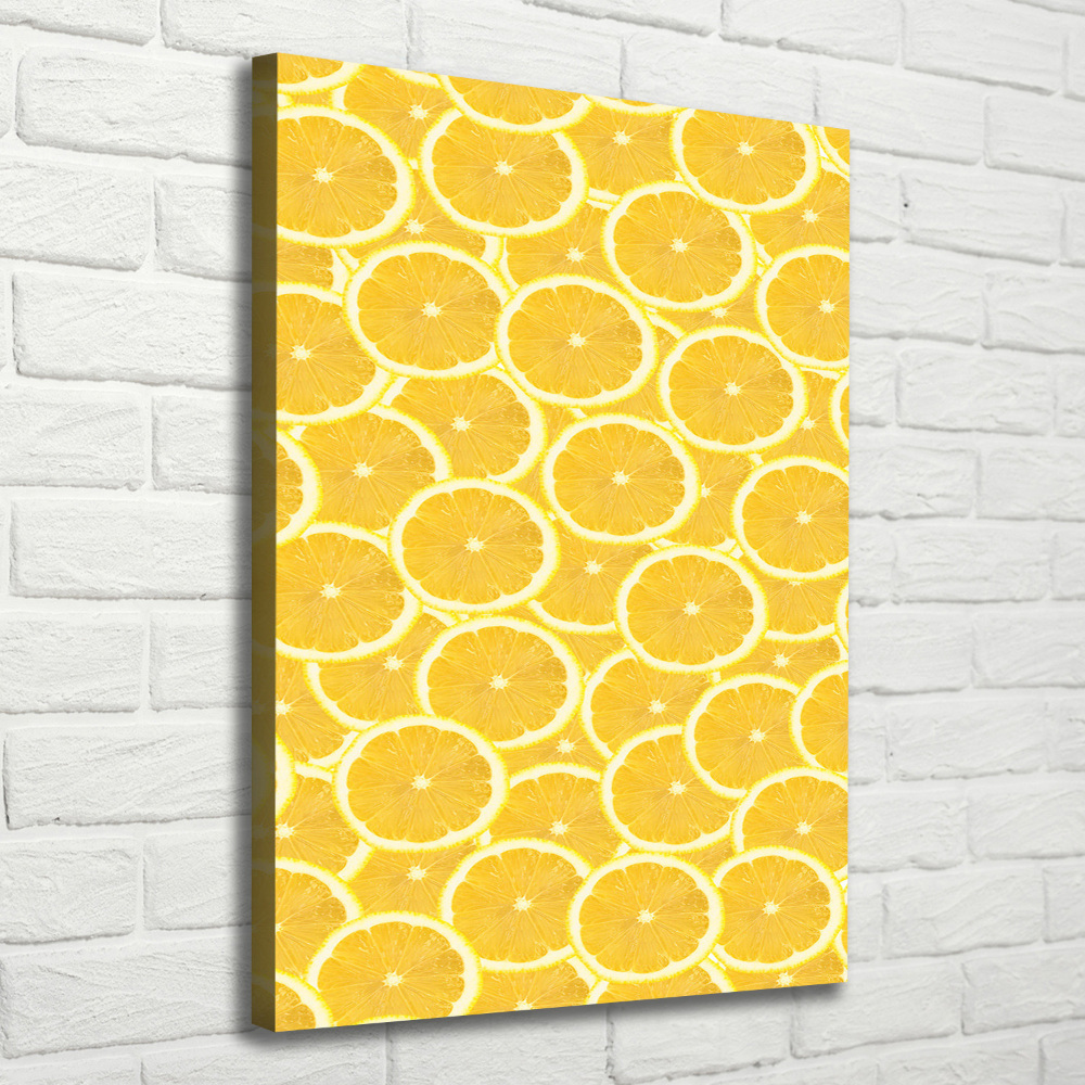 Wall art canvas Lemons