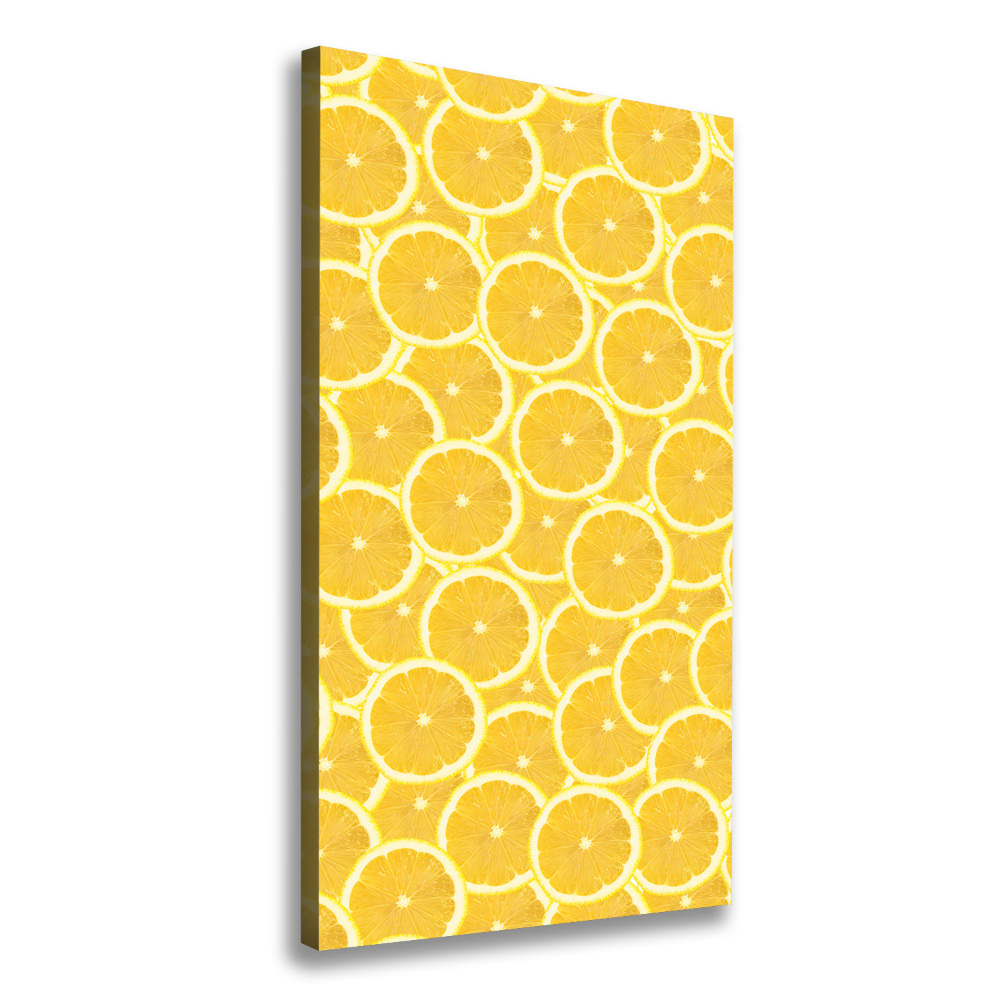 Wall art canvas Lemons