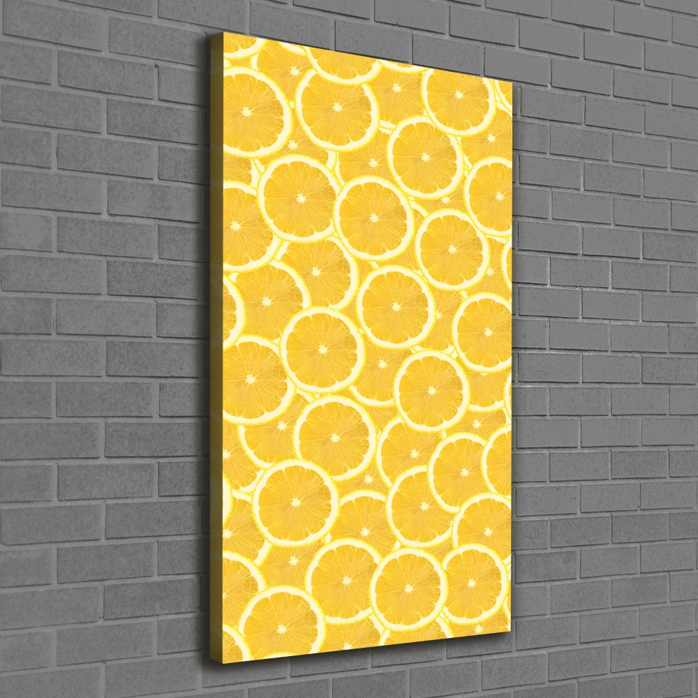 Wall art canvas Lemons