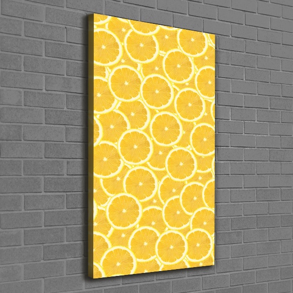 Wall art canvas Lemons