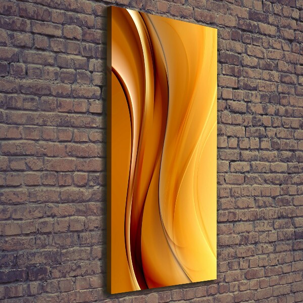 Large canvas wall art Wave abstraction